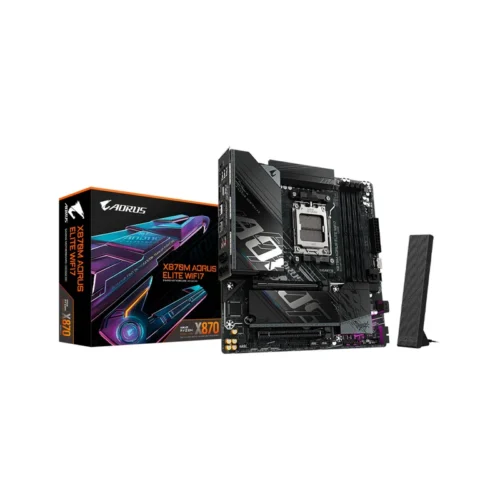 Placa Madre AM5 X870M Aorus Elite WIFI7 DDR5 Gigabyte S/R/HDMI/2M2/USB4/MATX