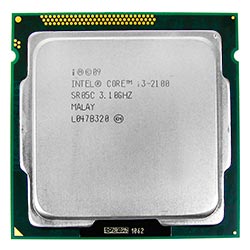 Procesador Intel Core i3 2100 Socket LGA 1155 / 3.1GHz / 3MB - OEM