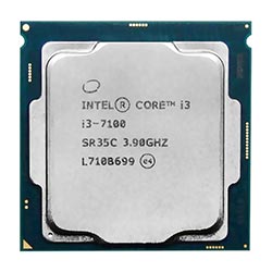 Procesador Intel Core i3 7100 Socket LGA 1151 / 3.9GHz / 3MB - OEM