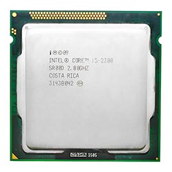 Procesador Intel Core i5 2300 Socket LGA 1155 / 2.8GHz / 6MB - OEM