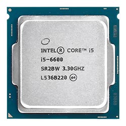 Procesador Intel Core i5 6600 Socket LGA 1151 / 3.3GHz / 6MB - OEM