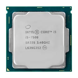 Procesador Intel Core i5 7500 Socket LGA 1151 / 3.4GHz / 6MB - OEM
