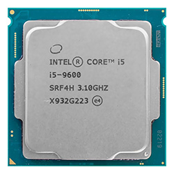 Procesador Intel Core i5 9600 Socket LGA 1151 / 3.1GHz / 9MB - OEM