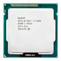 Procesador Intel Core i7 2600 Socket LGA 1155 / 3.4GHz / 8MB - OEM