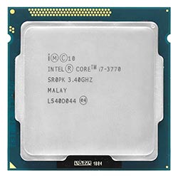 Procesador Intel Core i7 3770 Socket LGA 1155 / 3.40GHz / 8MB - OEM