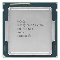 Procesador Intel Core i7 4770K Socket LGA 1150 / 3.5GHz / 8MB - OEM