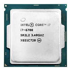Procesador Intel Core i7 6700 Socket LGA 1151 / 3.40GHz / 8MB - OEM