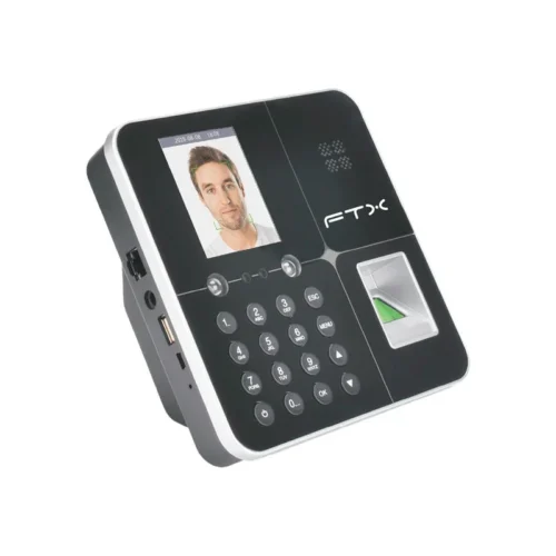 Reloj/Marcador FTX Biomet. RJ45/de Huella/Facial FBM-01 negro