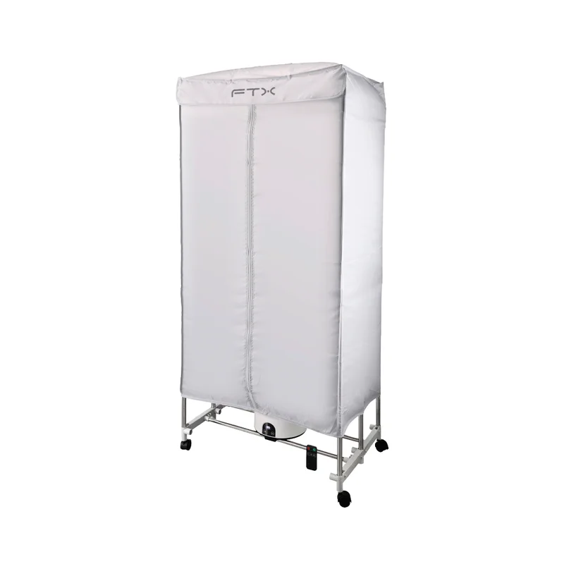 Secarropas Plegable FTX 1500W 220V 20kg C/Ruedas blanco CD2-15