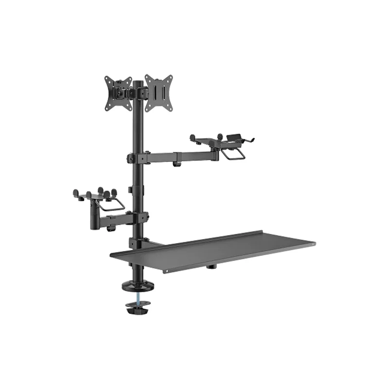 Soporte p/POS Imp/2MON/Scan 17″ A 32″ FTX FTX-02LD 9kg/Art/ROT180/Gir