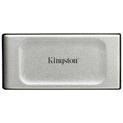 SSD Externo Kingston 500GB Portátil XS2000 - Plata / Negro (SXS2000/500G)