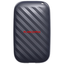 SSD Externo SanDisk 1TB Portátil Drive / USB-C 3.2 - Negro (SDSSDE10-1T00-G25)