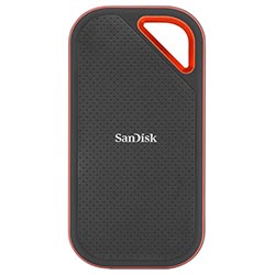 SSD Externo SanDisk 2TB Portátil Extreme Pro - Negro (SDSSDE81-2T00-G25)