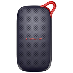 SSD Externo SanDisk 2TB Portátil / USB-C 3.2 - Negro (SDSSDE31-2T00-G25)