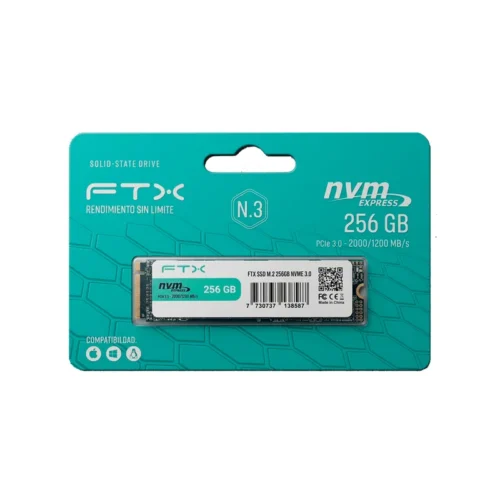SSD M.2 NVMe 256 GB FTX N3 2000/1200 PCIe 3.0 138587