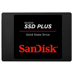 SSD SanDisk 2TB Plus 2.5" SATA 3 - SDSSDA-2T00-G28