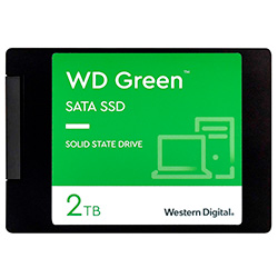 SSD Western Digital 2TB Green 2.5" SATA 3 - WDS200T2G0A