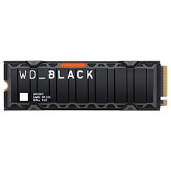 SSD Western Digital M.2 1TB WD Black SN850X NVMe - WDS100T2XHE-00BCA0 (Con Disipador)