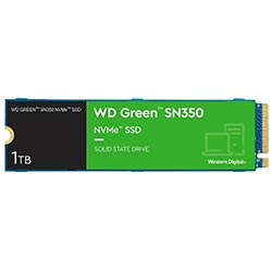 SSD Western Digital M.2 1TB WD Green SN350 NVMe - WDS100T2G0C