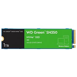 SSD Western Digital M.2 1TB WD Green SN350 NVMe - WDS100T3G0C