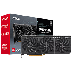 Tarjeta de Video ASUS Prime OC GTIII 16GB Radeon RX9070 GDDR6 - PRIME-RX9070-O16G-EVO