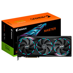 Tarjeta Gráfica Gigabyte AORUS Master 32GB GeForce RTX5090 GDDR7 - GV-N5090AORUS M-32GD