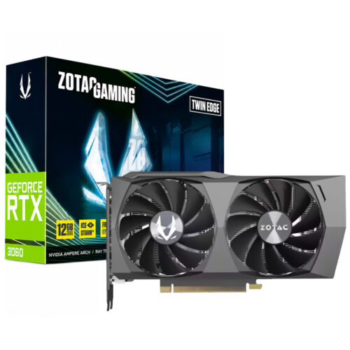 Tarjeta Gráfica Zotac Gaming Twin Edge 12GB GeForce RTX3060 GDDR6 - ZT-A30600E2-10A