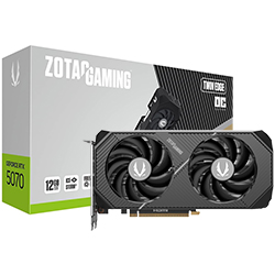 Tarjeta Gráfica Zotac Gaming Twin Edge OC 12GB GeForce RTX5070 GDDR7 - ZT-B50700H-10A
