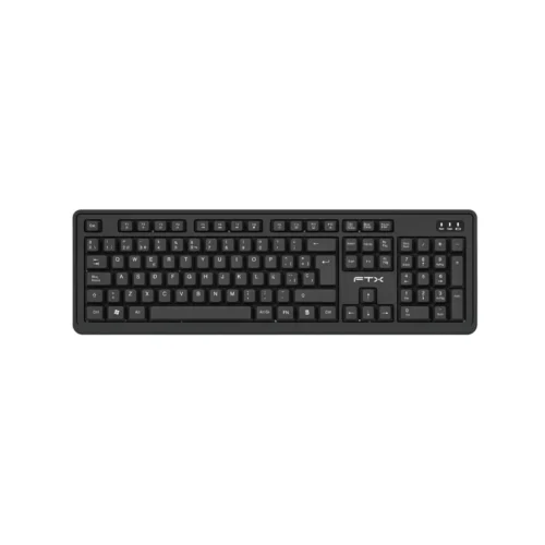 Teclado inalámbrico FTX KW46 Num/Esp/Negro