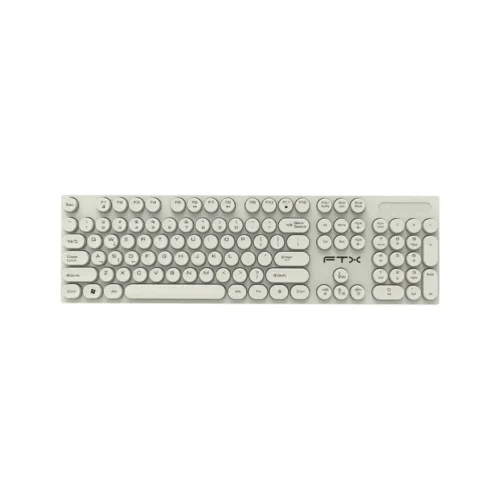 Teclado USB FTXK22 Num/por/Pop/Blan