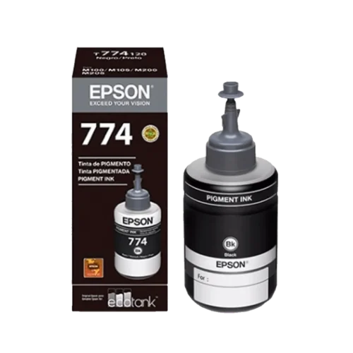 Tinta Epson T774 120 negro M100/M105/M200/M205 T774120-AL 140ml