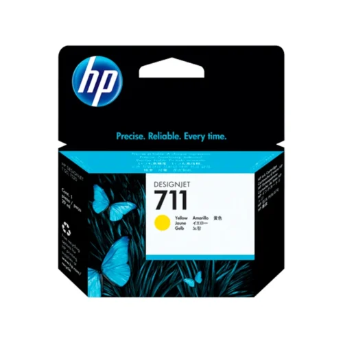 Tinta HP 711 amarillo CZ132A 29ml