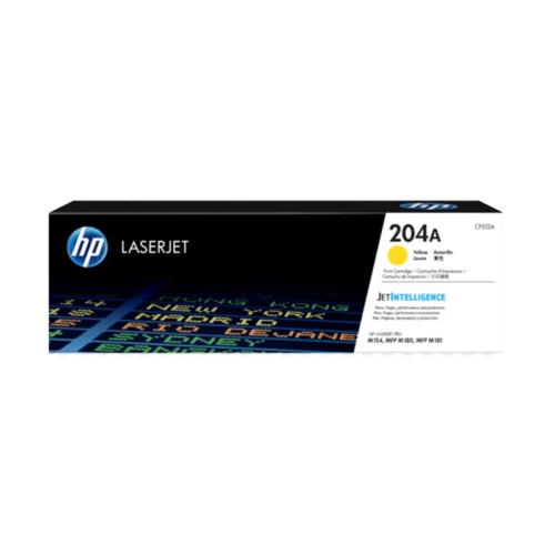 Toner HP 204A amarillo CF512A M154/Mfp M180/Mfp M181