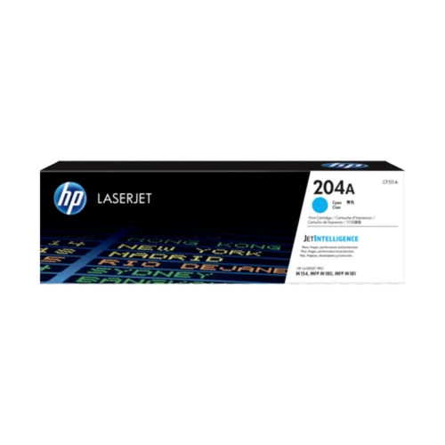 Toner HP 204A Cyan CF511A M154/Mfp M180/Mfp M181