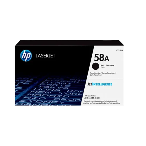 Toner HP 58A negro CF258A LJ Pro M404/M428