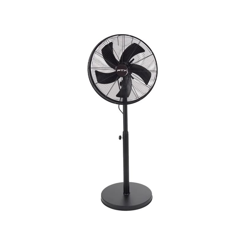 Ventilador de Pie FTX 3 Vel Brisa 60W 220V Negro/Metal FS-40MF