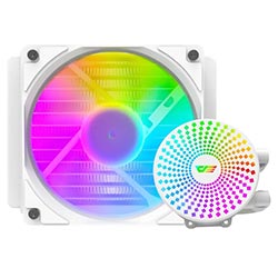 Water Cooler Para Procesador darkFlash Radiant DC-120 120MM ARGB - Blanco
