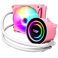 Water Cooler Para Procesador darkFlash Twister DX-120 120MM ARGB - Rosa